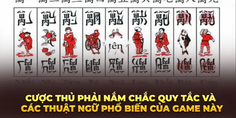 Trước khi chơi, các cược thủ phải nắm chắc quy tắc và các thuật ngữ phổ biến của game này